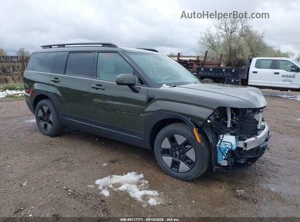 5NMP2DG11SH048009 2025 HYUNDAI SANTA FE HYBRID Green Передня права чверть
