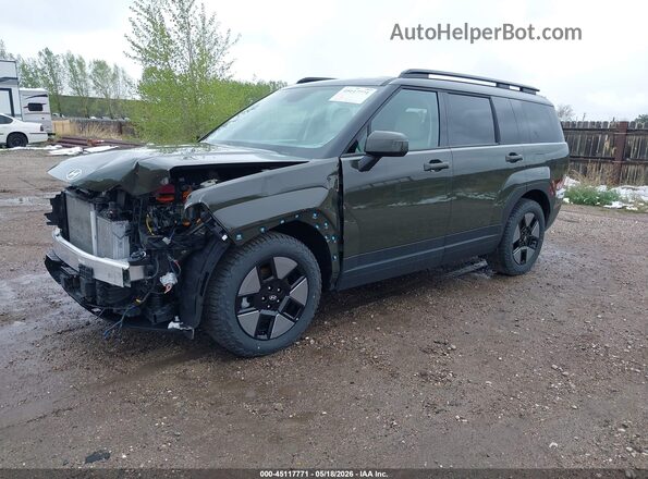 5NMP2DG11SH048009 2025 HYUNDAI SANTA FE HYBRID Green Передня ліва чверть
