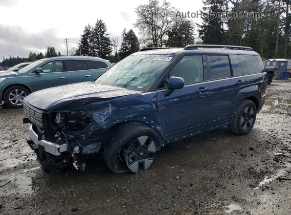5NMP2DG12SH031753 2025 HYUNDAI SANTA Синий Передняя левая четверть