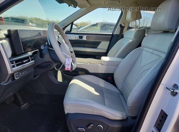 5NMP2DGL4RH040630 2024 HYUNDAI SANTA White Front interior view