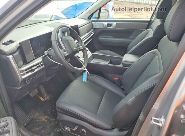 5NMP2DGL6RH020993 2024 HYUNDAI SANTA Silver Widok wnętrza z przodu