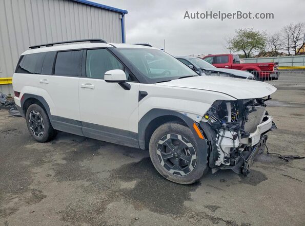 5NMP2DGLXTH167339 2026 HYUNDAI SANTA Белый Передняя правая четверть