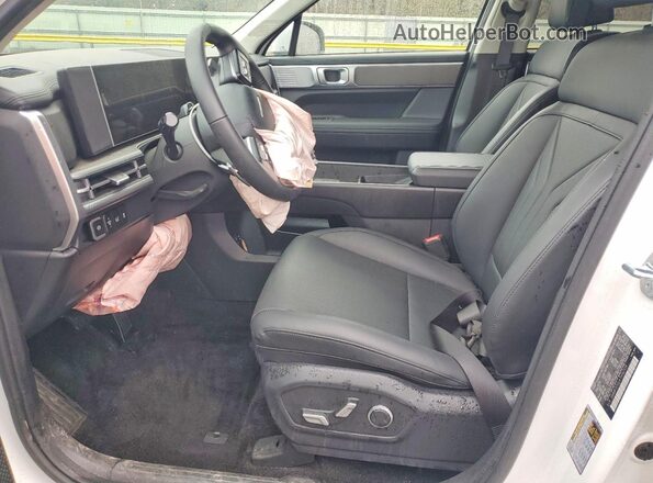 5NMP2DGLXTH167339 2026 HYUNDAI SANTA Белый Вид салона спереди