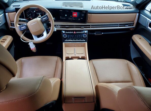 5NMP3DG1XRH007272 2024 HYUNDAI SANTA Черный Вид панели приборов