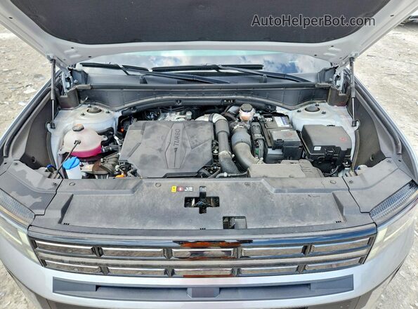 5NMP3DGL1SH075984 2025 HYUNDAI SANTA Gray Vista del compartimento del motor