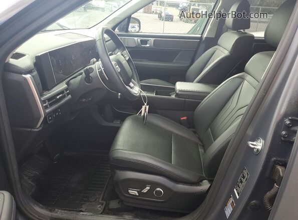 5NMP3DGL7SH083426 2025 HYUNDAI SANTA Gray წინა სალონის ხედი