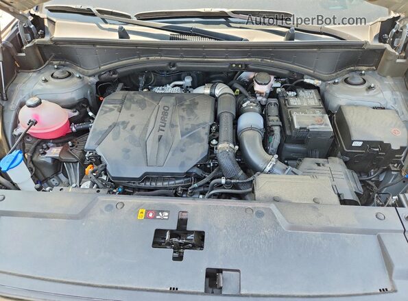 5NMP44GL7RH033679 2024 HYUNDAI SANTA Gray Vista del compartimento del motor