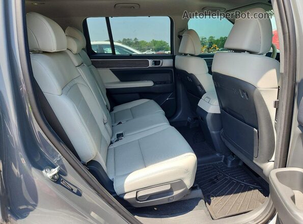 5NMP44GL7RH033679 2024 HYUNDAI SANTA Gray Vista interior trasera