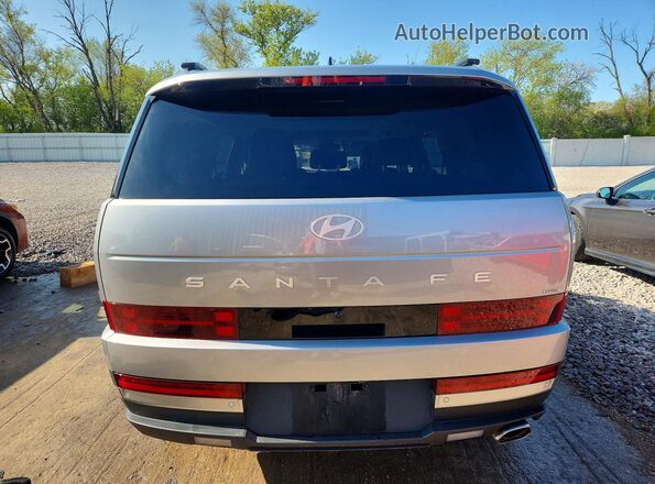 5NMP4DGL8RH001534 2024 HYUNDAI SANTA Gray Rear view