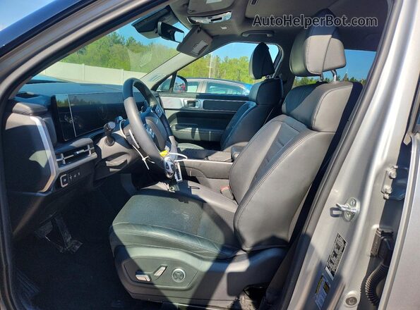 5NMP4DGL8RH001534 2024 HYUNDAI SANTA Gray Front interior view