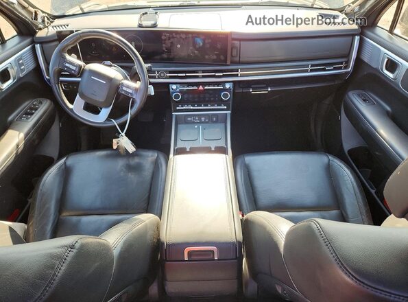 5NMP4DGLXRH015693 2024 HYUNDAI SANTA Gray Dashboard view
