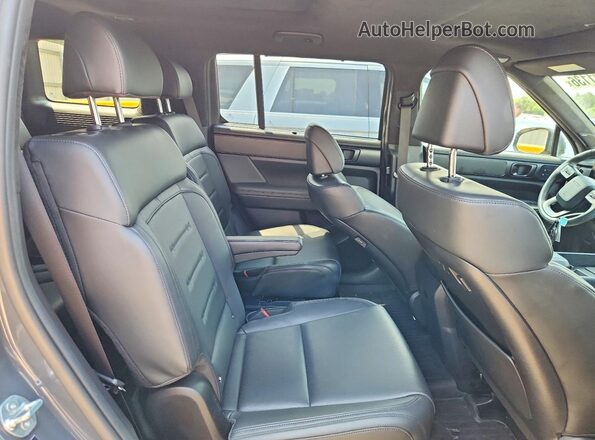 5NMP54GL1SH113997 2025 HYUNDAI SANTA Charcoal Vista interior trasera