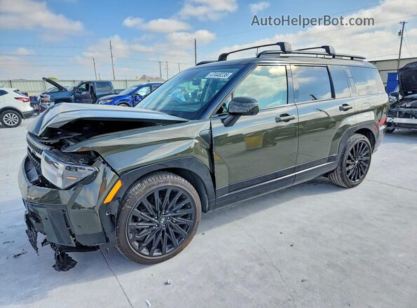 5NMP54GL9SH093563 2025 HYUNDAI SANTA FE CALLIGRAPHY Зеленый Передняя левая четверть
