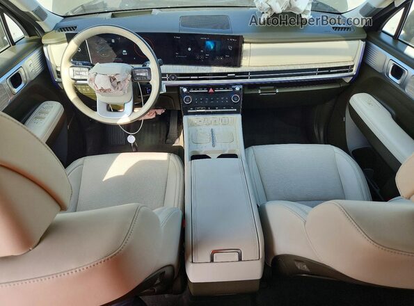 5NMP54GL9SH093563 2025 HYUNDAI SANTA FE CALLIGRAPHY Зеленый Вид панели приборов