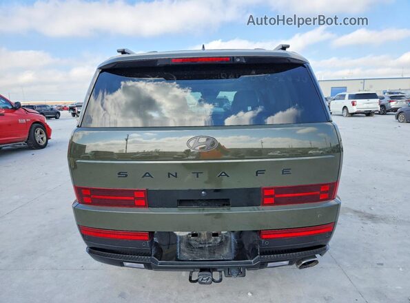 5NMP54GL9SH093563 2025 HYUNDAI SANTA FE CALLIGRAPHY Зеленый Вид сзади