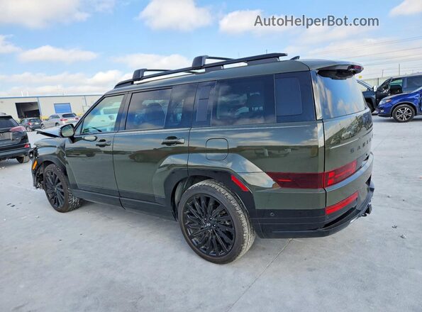 5NMP54GL9SH093563 2025 HYUNDAI SANTA FE CALLIGRAPHY Зеленый Задняя левая четверть