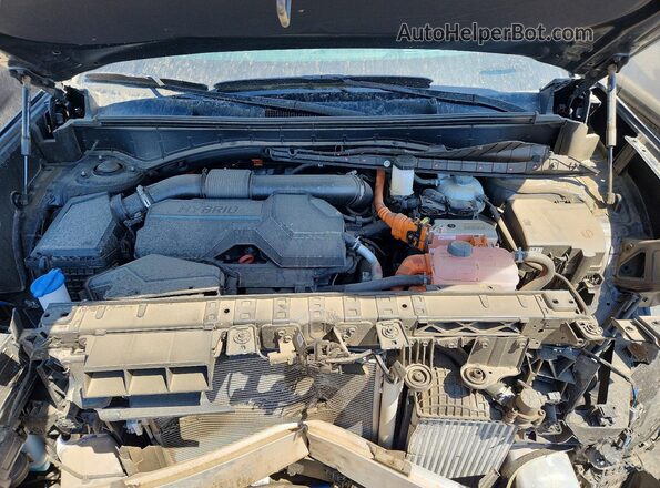 5NMP5DG16SH046229 2025 HYUNDAI SANTA Black Vista del compartimento del motor