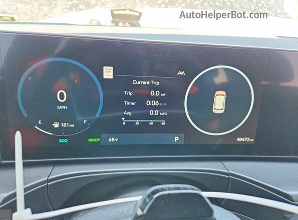 5NMP5DG17RH009412 2024 HYUNDAI SANTA Черный Вид щитка приборов