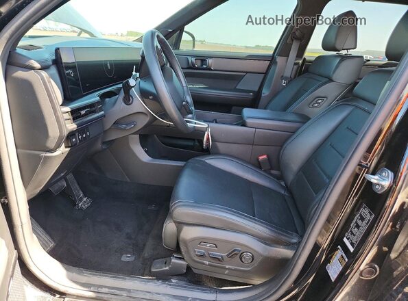 5NMP5DG17RH009412 2024 HYUNDAI SANTA Черный Вид салона спереди