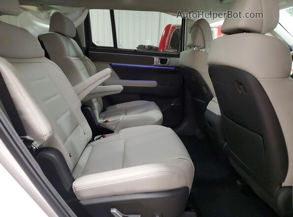 5NMP5DGL3TH153869 2026 HYUNDAI SANTA FE CALLIGRAPHY White Вид задньої частини салону