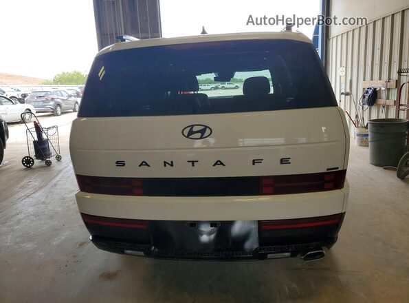5NMP5DGL8RH027239 2024 HYUNDAI SANTA White Vista trasera