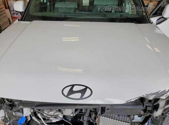 5NMP5DGL8RH027239 2024 HYUNDAI SANTA White Vista del compartimento del motor