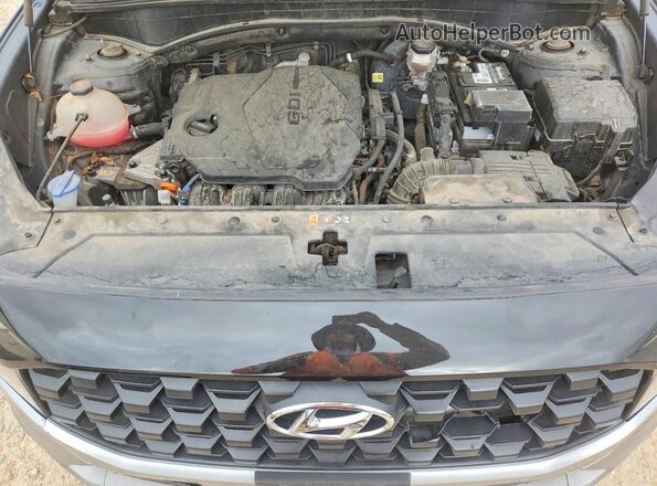 5NMS14AJ2PH564800 2023 HYUNDAI SANTA Черный Вид задней части салона