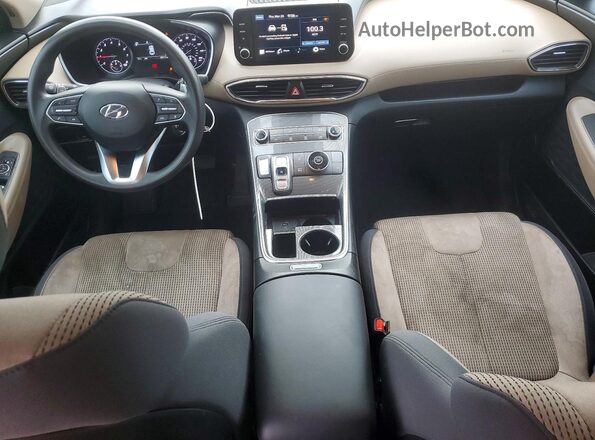 5NMS14AJ2PH564800 2023 HYUNDAI SANTA Черный Вид панели приборов
