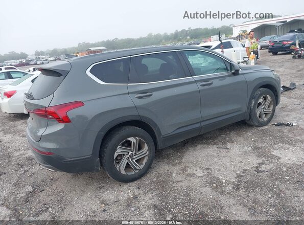 5NMS14AJ3MH359028 2021 HYUNDAI SANTA FE Серый Задняя правая четверть