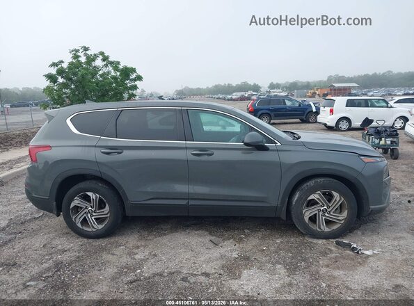 5NMS14AJ3MH359028 2021 HYUNDAI SANTA FE Серый Вид задней части салона
