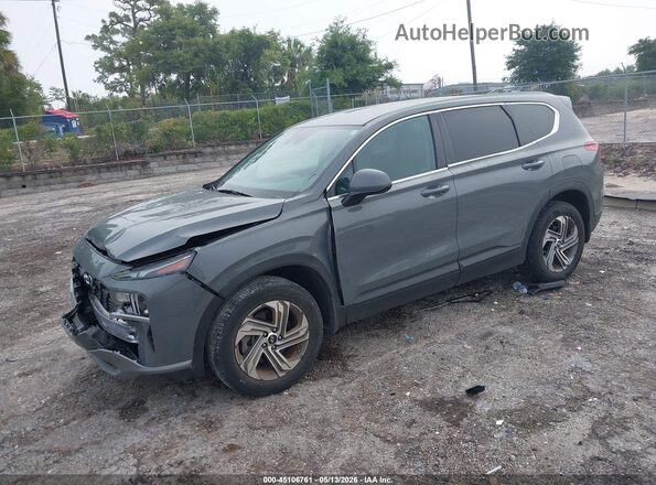 5NMS14AJ3MH359028 2021 HYUNDAI SANTA FE Серый Передняя левая четверть