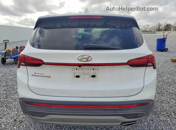 5NMS14AJ5MH329321 2021 HYUNDAI SANTA White Вид ззаду