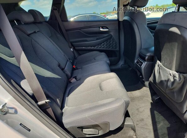 5NMS14AJ6MH339775 2021 HYUNDAI SANTA Gray Вид задньої частини салону