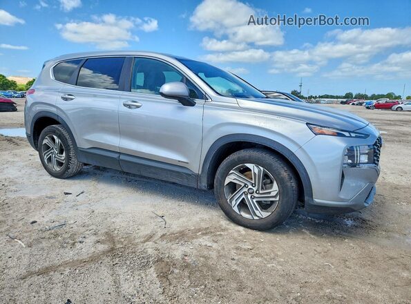 5NMS14AJ6MH339775 2021 HYUNDAI SANTA Gray Передня права чверть