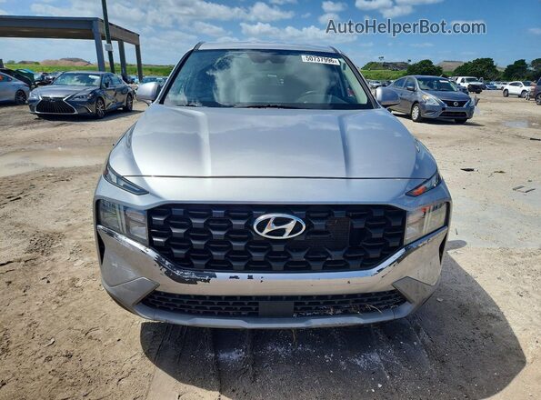 5NMS14AJ6MH339775 2021 HYUNDAI SANTA Gray Вид спереду