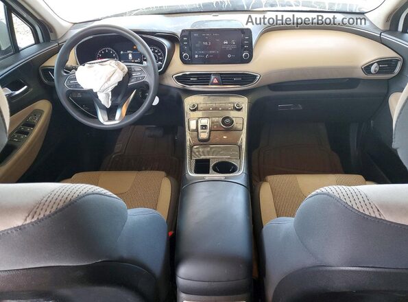 5NMS14AJ7PH618043 2023 HYUNDAI SANTA Белый Вид панели приборов
