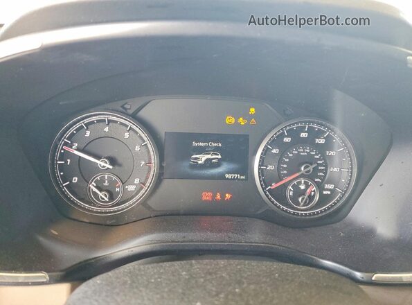 5NMS14AJ7PH618043 2023 HYUNDAI SANTA Белый Вид щитка приборов