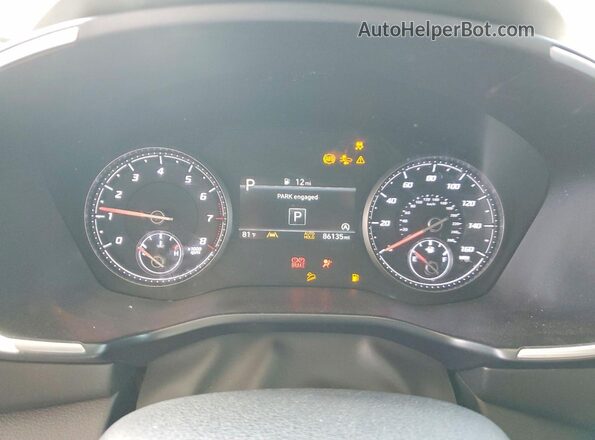 5NMS1DAJ2PH523504 2023 HYUNDAI SANTA Gray ხელსაწყოთა პანელის ხედი