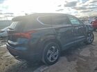 2021 Hyundai Santa Fe Se Черный vin: 5NMS1DAJ9MH346865
