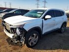 2021 Hyundai Santa Fe Se White vin: 5NMS1DAJ9MH349779