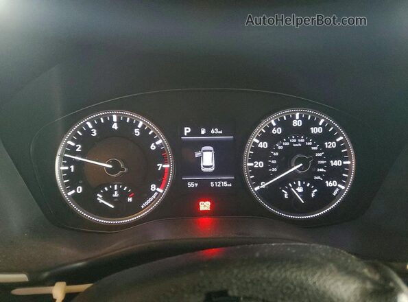 5NMS23AD0LH292730 2020 HYUNDAI SANTA Черный Вид щитка приборов