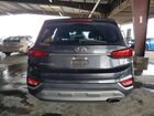 2020 Hyundai Santa Fe Se Черный vin: 5NMS23AD0LH292730