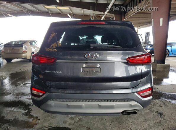 5NMS23AD0LH292730 2020 HYUNDAI SANTA Черный Вид сзади