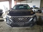 2020 Hyundai Santa Fe Se Черный vin: 5NMS23AD0LH292730