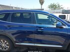 2019 Hyundai Santa Fe Se Синий vin: 5NMS23AD1KH007970