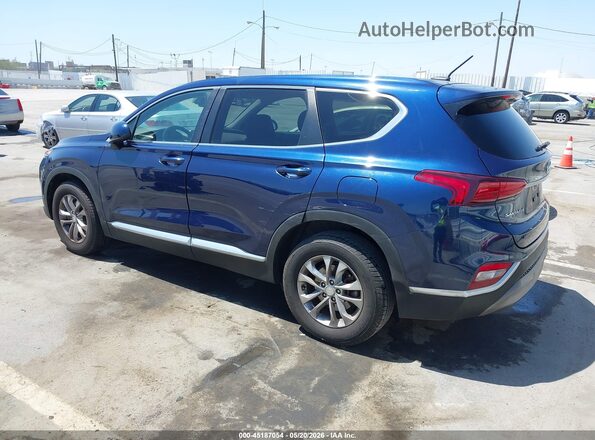 5NMS23AD1KH007970 2019 HYUNDAI SANTA FE Синий Задняя левая четверть