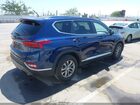 2019 Hyundai Santa Fe Se Синий vin: 5NMS23AD1KH007970