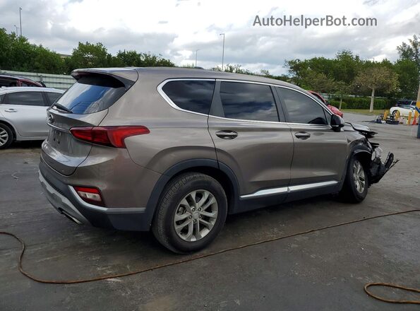 5NMS23AD1KH058630 2019 HYUNDAI SANTA Brown Tył prawy