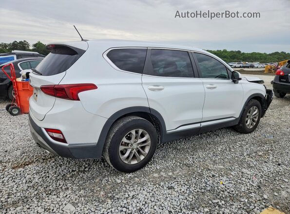 5NMS23AD2KH006519 2019 HYUNDAI SANTA White Задня права чверть