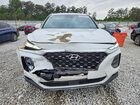 2019 Hyundai Santa Fe Se White vin: 5NMS23AD2KH006519